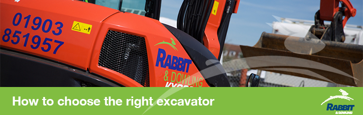 How to choose the right excavator