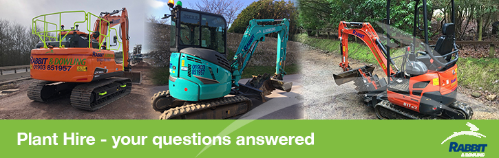 Plant Hire - your questions answered