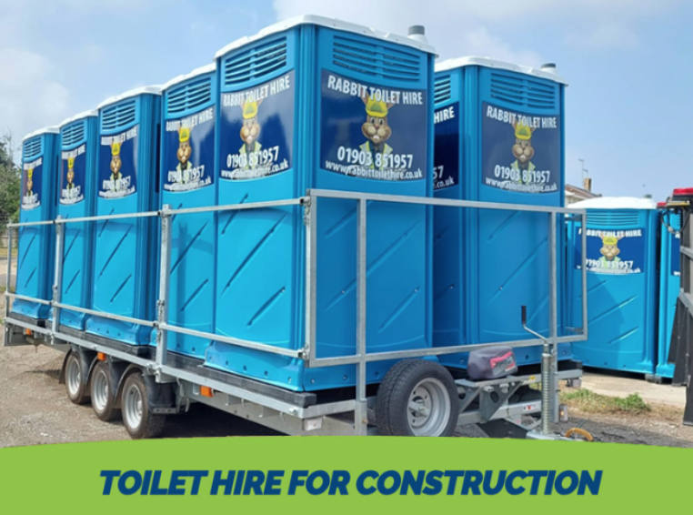 Toilet hire for construction
